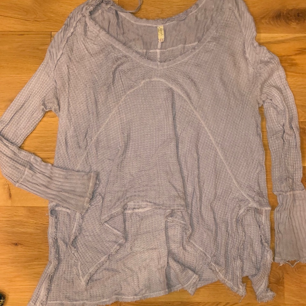 Free People long sleeve lightweight shirt